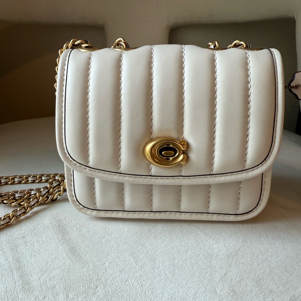 Coach Madison Shoulder Bag With Quilting